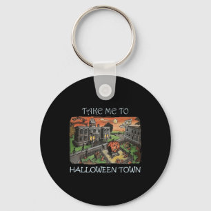 Neem me mee naar Halloween Town kostuum Sleutelhanger
