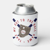 Neem me mee naar het Ball Game, Baseball - GLS Blikjeskoeler (Blikje Voorkant)