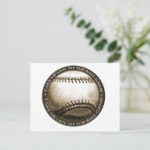 Neem me mee naar het Ball Game Briefkaart (Staand voorkant)