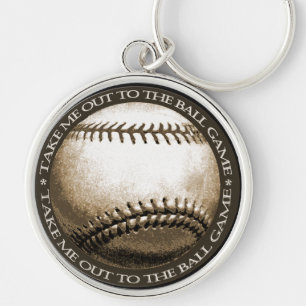 Neem me mee naar het Ball Game Sleutelhanger