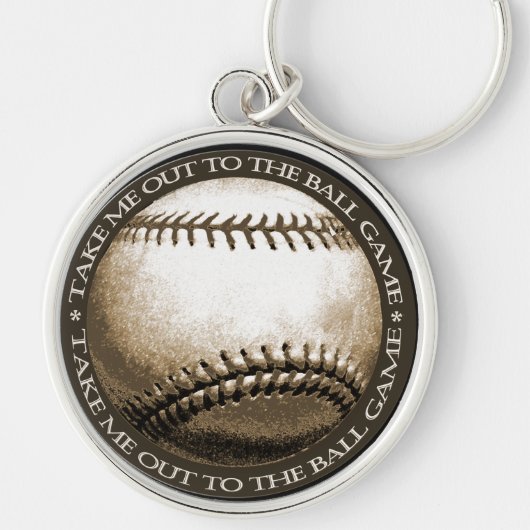 Neem me mee naar het Ball Game Sleutelhanger (Voorkant)