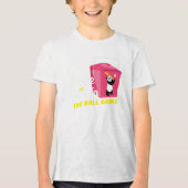 Neem me mee naar het balspel Take Out Container Tri-Blend Shirt (Voorkant)