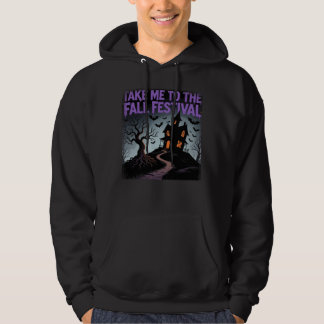 Neem me mee naar het herfstfeest hoodie