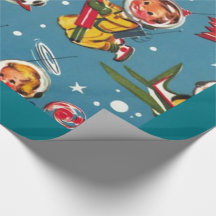 Neem me mee naar het Moon Wrapping Paper