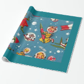 Neem me mee naar het Moon Wrapping Paper Cadeaupapier (Uitgerold)