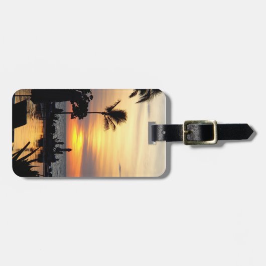 Neem me mee naar het paradijs bagagelabel (Voorkant horizontaal)