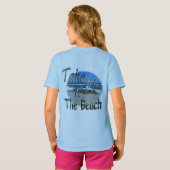 Neem me mee naar het strand. t-shirt (Achterkant volledig)