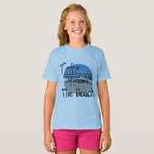 Neem me mee naar het strand. t-shirt (Voorkant volledig)
