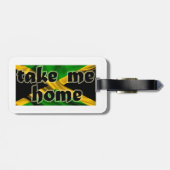 Neem me mee naar huis bagagelabel (Achterkant horizontaal)