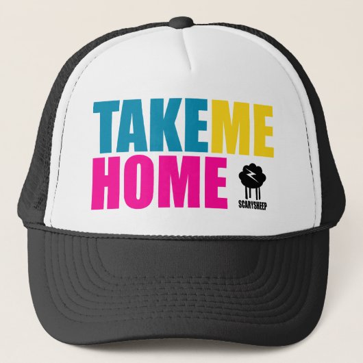 Neem me mee naar huis trucker pet (Voorkant)