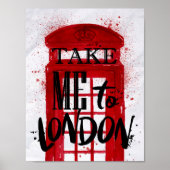 Neem me mee naar Londen Poster (Voorkant)