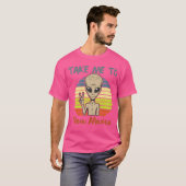 Neem me mee naar New Mexico Alien Funny UFO T-shirt (Voorkant volledig)