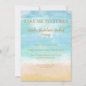 Neem Me Mee Naar Turks Huwelijk Bachelorette Kaart (Voorkant)