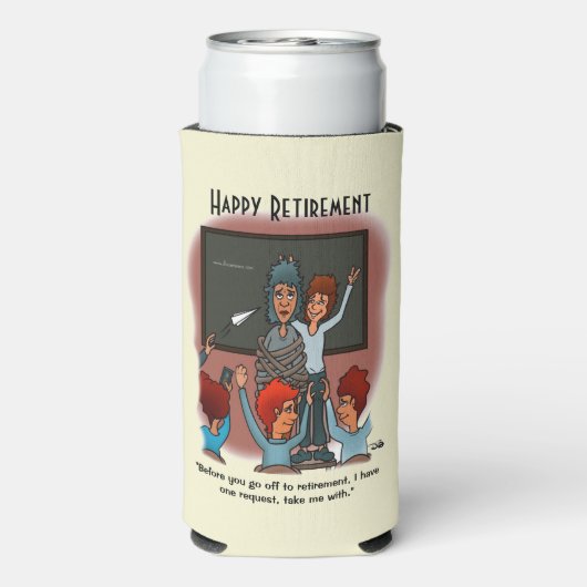 Neem me mee seltzer blikjeskoeler (Seltzer Achterkant)