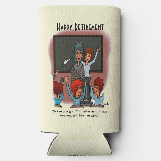 Neem me mee seltzer blikjeskoeler (Achterkant)