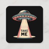 neem me mee vierkante visitekaartje (Achterkant)