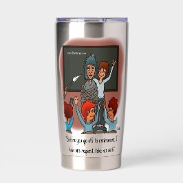 Neem me met geïsoleerd tuimelaar roestvrij staal geïsoleerde drinkbeker