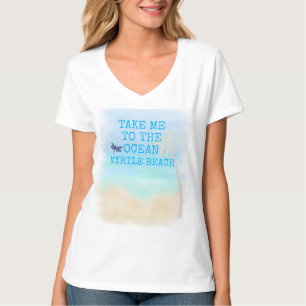 NEEM ME NAAR HET OCEAN MYRTLE BEACH DragonflyT-Shi T-shirt