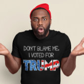 Neem me niet kwalijk dat ik President Donald J. Tr T-shirt