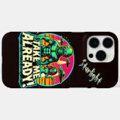 Neem me nu al mee! UFO-avonturen Case-Mate iPhone Case (Achterkant (horizontaal))