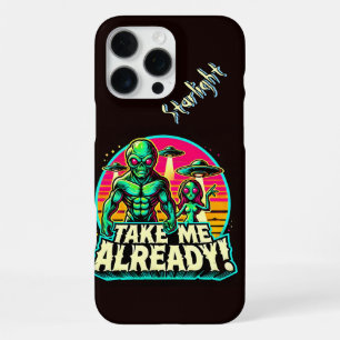 Neem me nu al! UFO-avonturen  iPhone 16 Pro Max Hoesje
