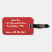 Neem me overal mee Bagagelabel (Achterkant horizontaal)