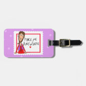 Neem me overal mee naartoe bagagelabel (Voorkant horizontaal)