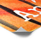 Neem me overal waar ik de sunset-reisprijsopgave h poster (Hoek)