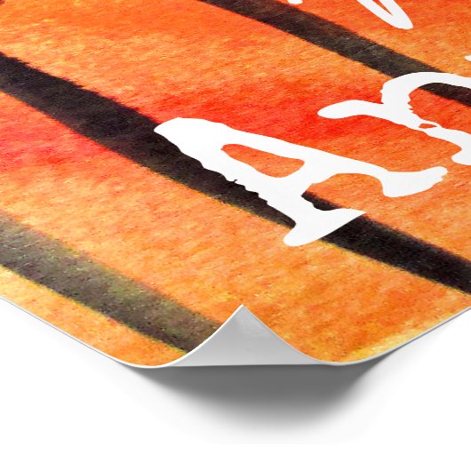 Neem me overal waar ik de sunset-reisprijsopgave h poster (Hoek)