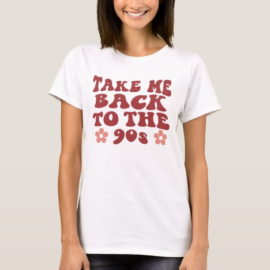 Neem me terug naar de 90s T-shirt (Voorkant)