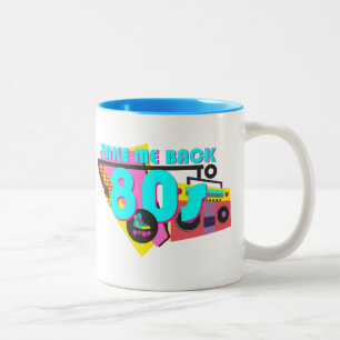 Neem me terug naar de jaren 80 Retro Mok - Neon  T