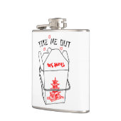 Neem me uit Chinees uitstapje hart Heupfles (Links)