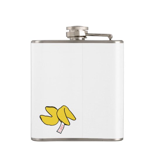 Neem me uit Chinees uitstapje hart Heupfles (Achterkant)