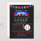 Neem me uit TWEE de Uitnodiging van de Ball Game v (Voorkant / Achterkant)