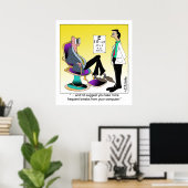 Neem meer computeronderbrekingen poster (Thuiskantoor)