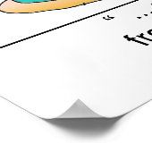 Neem meer computeronderbrekingen poster (Hoek)