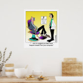 Neem meer computeronderbrekingen poster (Keuken)