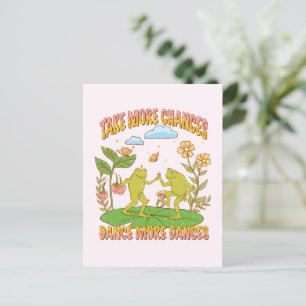 Neem meer mogelijkheden, Dance Meer Dances Briefkaart