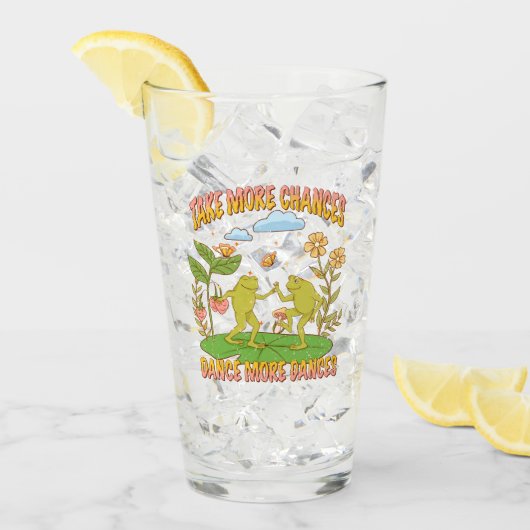 Neem meer mogelijkheden, Dance Meer Dances Glas (Voorkant ijs)