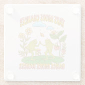 Neem meer mogelijkheden, Dance Meer Dances Glazen Onderzetter (Achterkant)