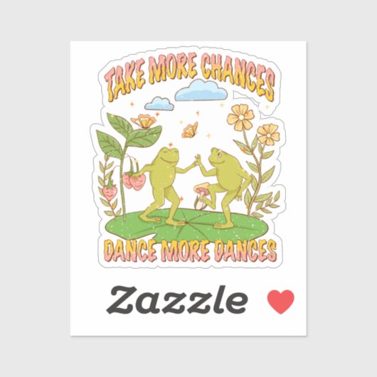 Neem meer mogelijkheden, Dance Meer Dances Sticker (Vel)