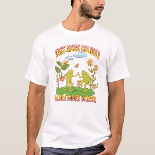 Neem meer mogelijkheden, Dance Meer Dances T-shirt (Voorkant)