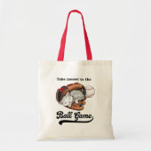 Neem Meowt mee naar het balspel - Verkoopvoordeel  Tote Bag (Voorkant)