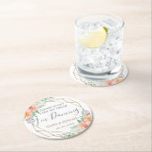 Neem mijn Drink niet Floral Wedding Onderzetter (Insitu)