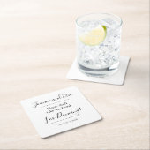 Neem mijn drink niet, ik dans op maat onderzetter (Insitu)