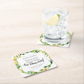 Neem mijn drink niet, ik dans op maat onderzetter (Insitu)