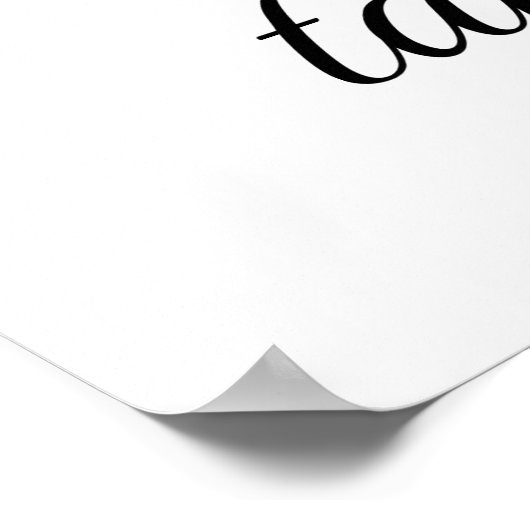 Neem mijn hand mee naar mijn hele levensprietbord poster (Hoek)