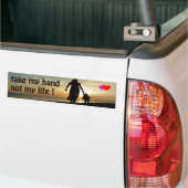 NEEM MIJN HAND NIET MIJN LEVEN! PROLIFE-BUMPERSTIC BUMPERSTICKER (Op Truck)