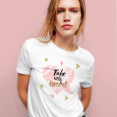 Neem mijn hart | Gelukkige Valentijnsdag Modern Gi T-shirt