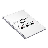 Neem mijn sushi niet notitieboek (Rechterzijde)